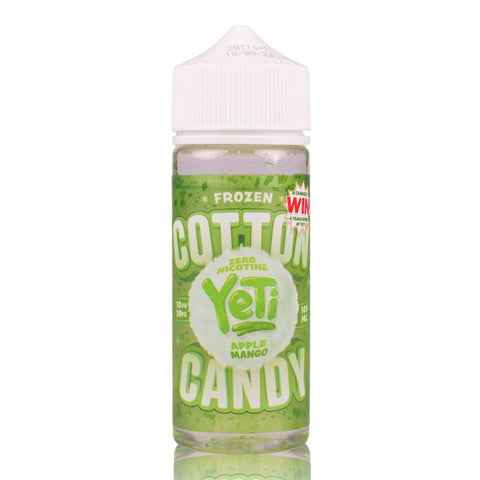 Frozen Apple Mango By Yeti Cotton Candy 100ml Shortfill Yeti