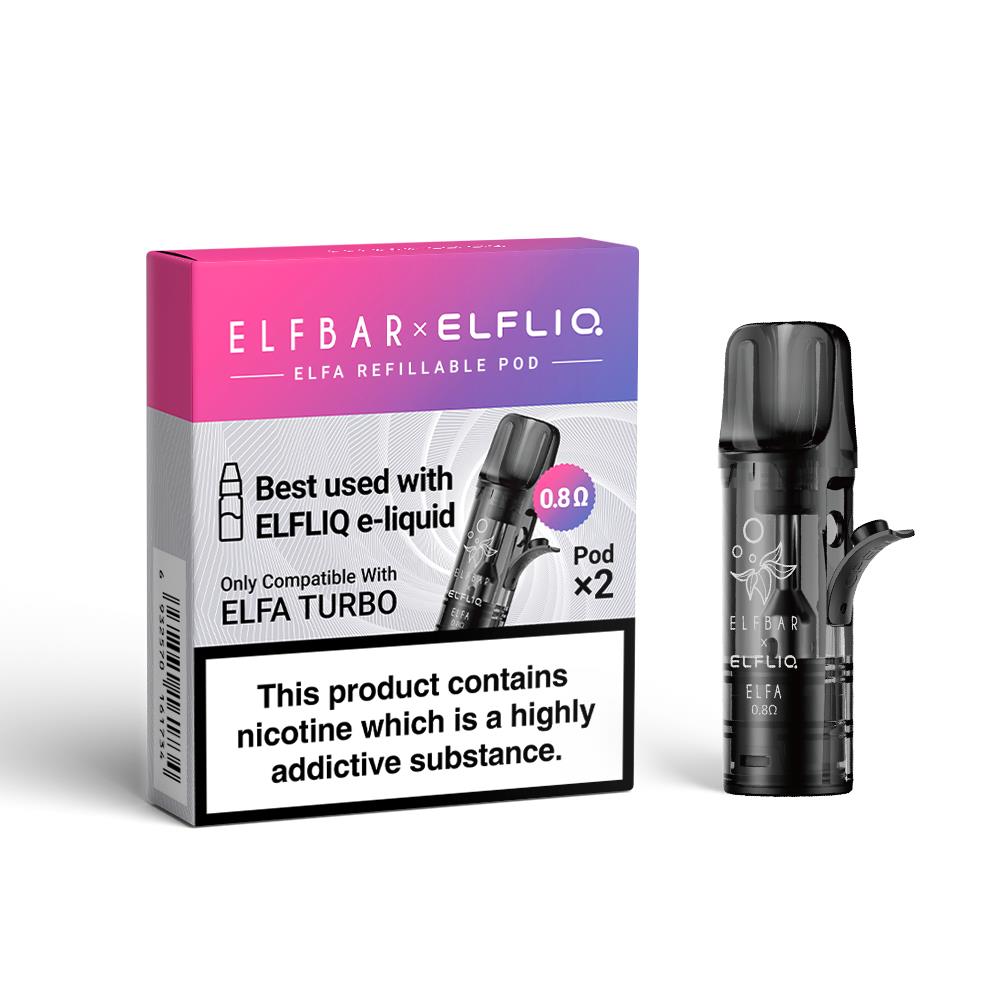 Elfa Refillable Pod 2 Pack By Elf Bar