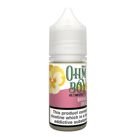 Banana Chew By Ohm Boy V2 Bar Style 10ml Ohm Boy