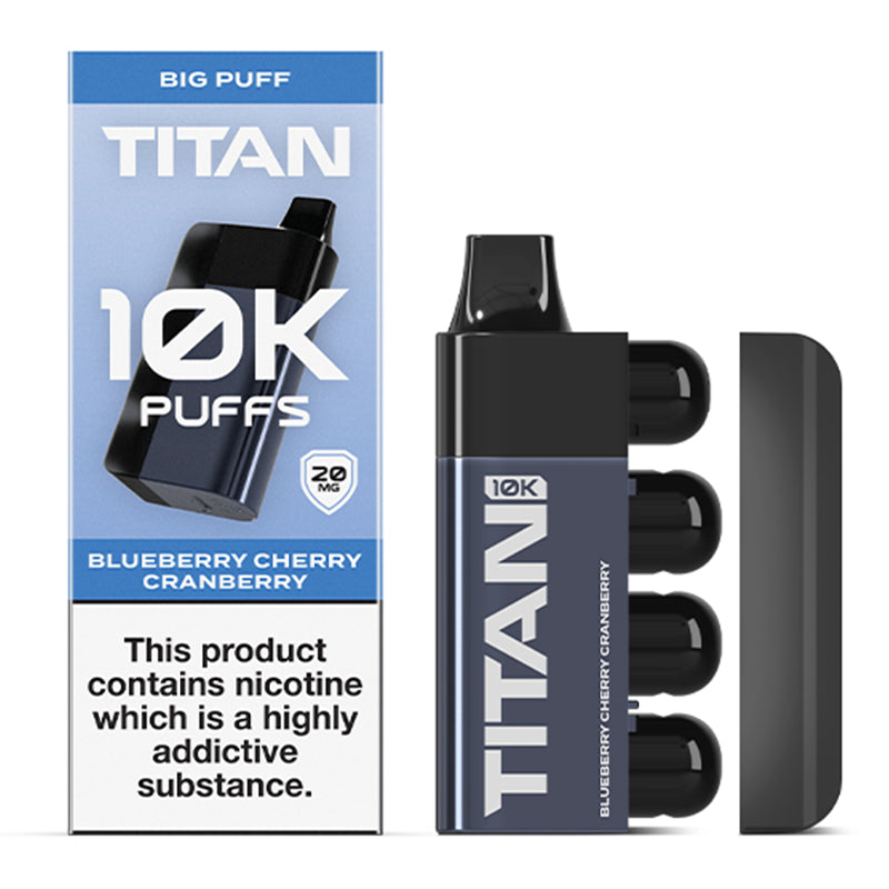 10K Rechargeable Disposable Vape Kit By Titan