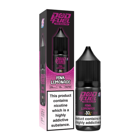 Pink Lemonade 10ml Nic Salts By Pod Fuel (Out Of Date) Pod Fuel