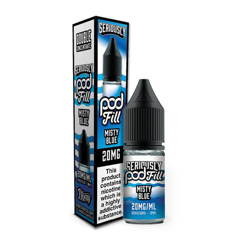 Misty Blue By Seriously Pod Fill Salts 10ml Seriously Doozy