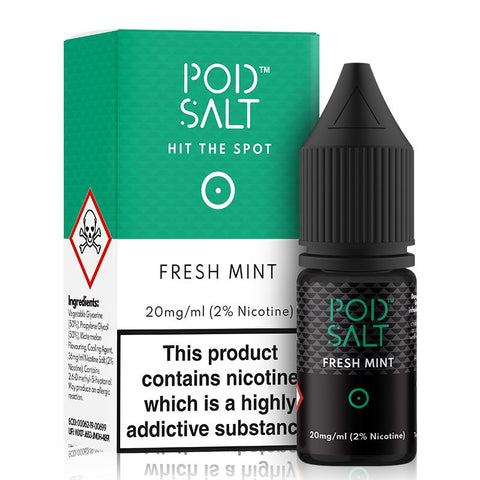Fresh Mint By Pod Salt 10ml Pod Salt