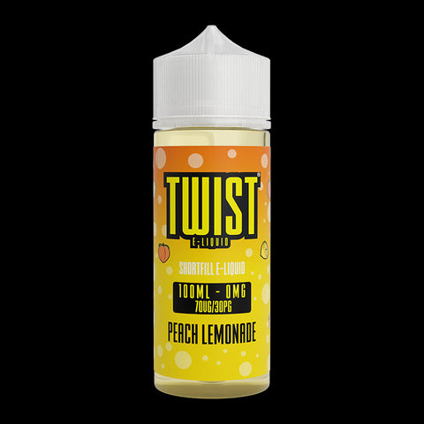 Peach Lemonade By Twist Eliquids 100ml Shortfill (Short Dated 03/26)