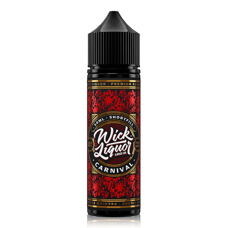 Carnival By Wick Liquor 0mg Shortfill