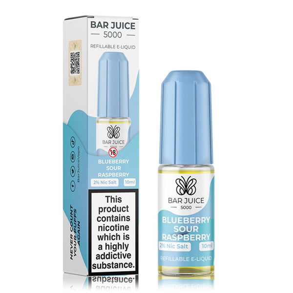 Blueberry Sour Raspberry By Bar Juice 5000 Salt 10ml