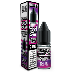 Blackcurrant Berry By Seriously Pod Fill Salts 10ml