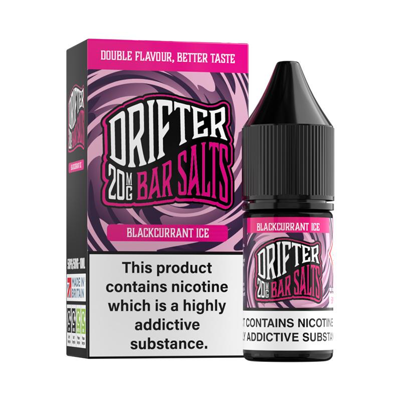 Blackcurrant Ice By Drifter Bar Salts 10ml
