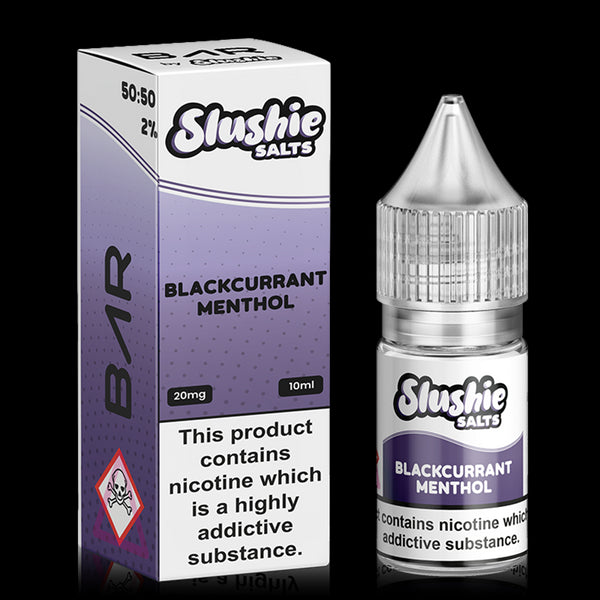 Blackcurrant Menthol Bar By Slushie Salt 10ml 20mg (out of date)
