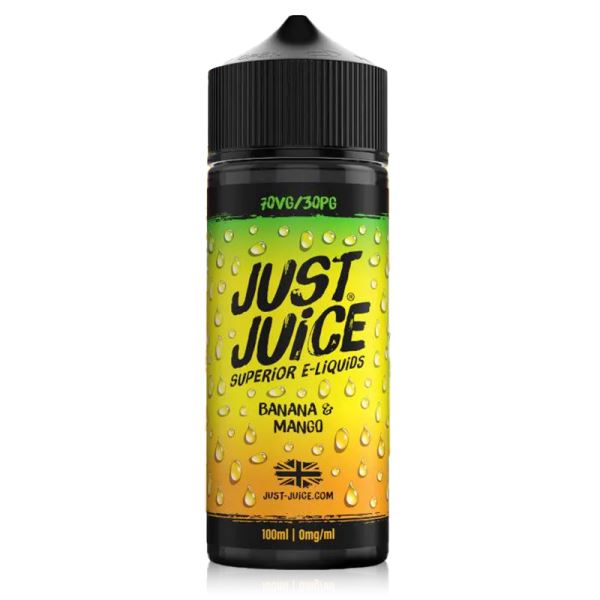 Banana Mango By Just Juice Iconic Range 100ml Shortfill