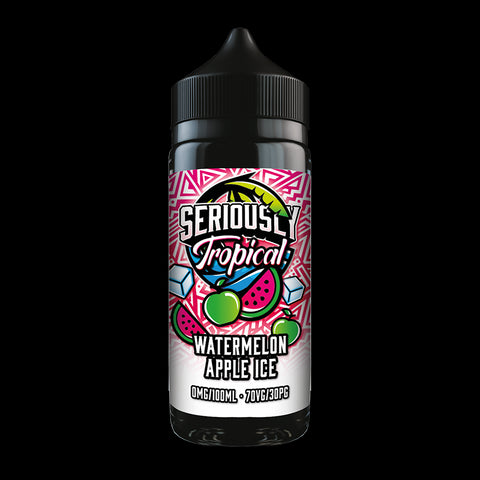Watermelon Apple Ice By Seriously Tropical 100ml Shortfill - Evolution Vaping