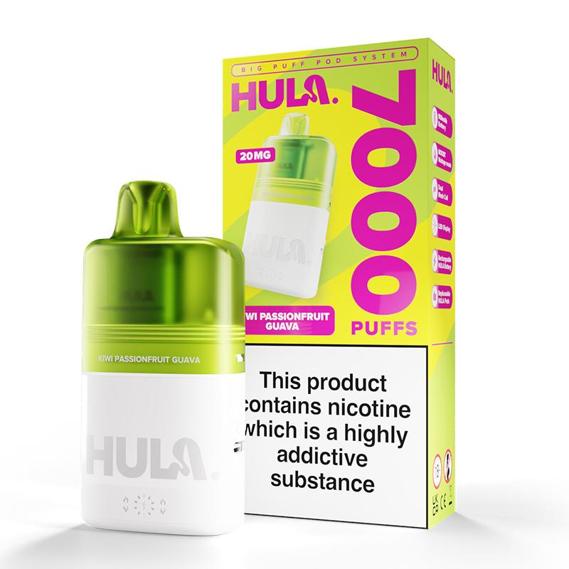 Hula 7000 Puff Pre Filled Pod Kit