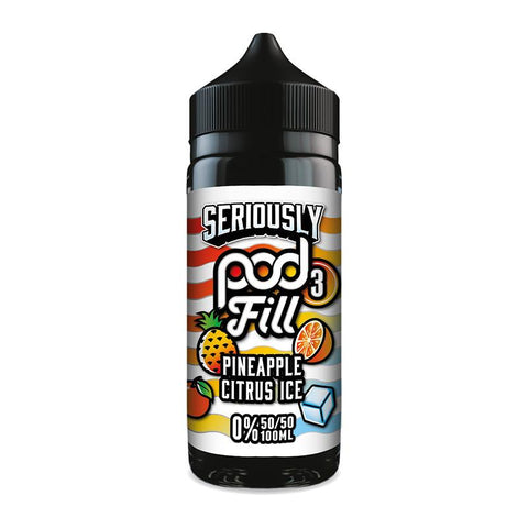 Pineapple Citrus Ice By Seriously Pod Fill 3 100ml Shortfill