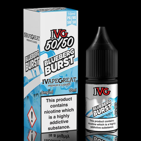 Blueberg Burst 10ml By I VG Salt I VG