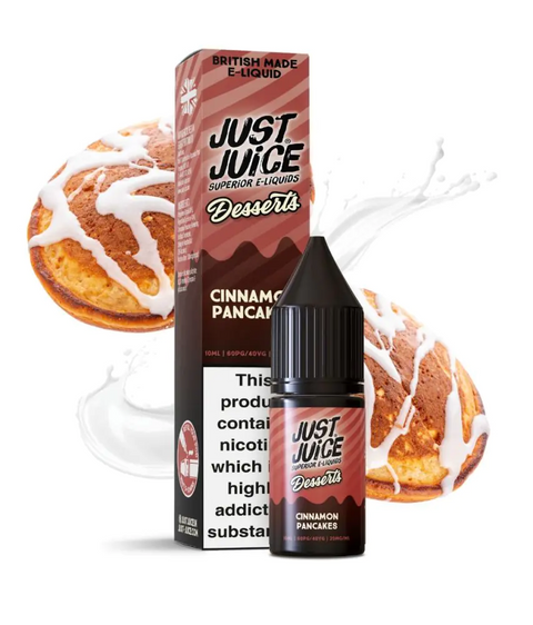 Cinnamon Pancakes By Just Juice Desserts 10ml Nic Salt Just Juice