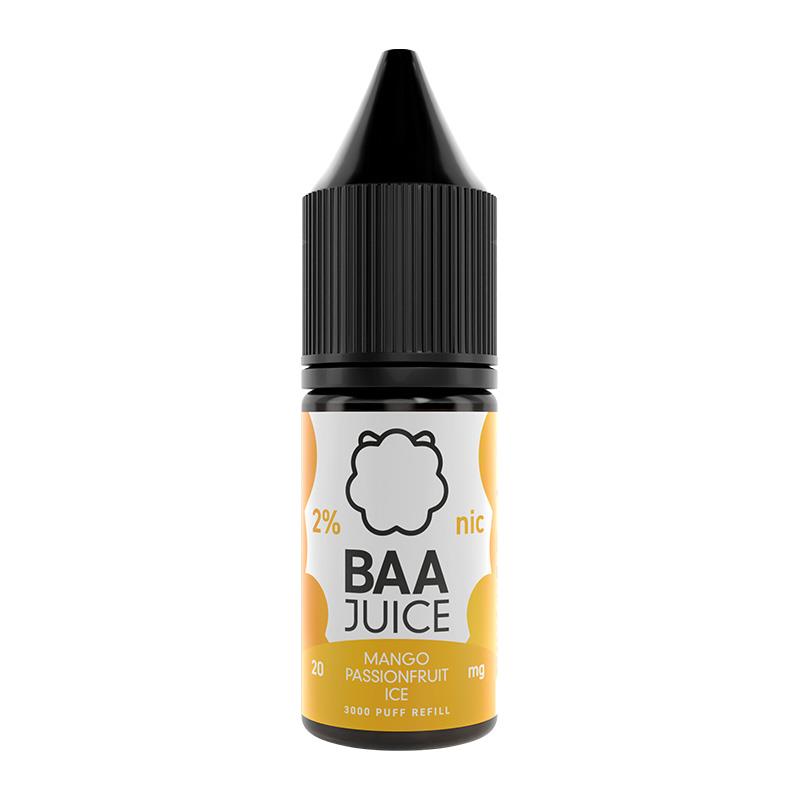 Mango Passionfruit By Baa Juice 10ml Nic Salt Baa Salts