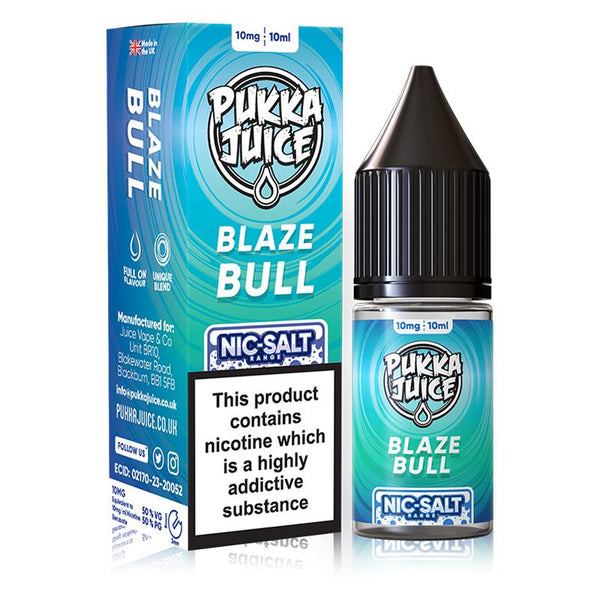 Blaze Bull 10ml By Pukka Juice