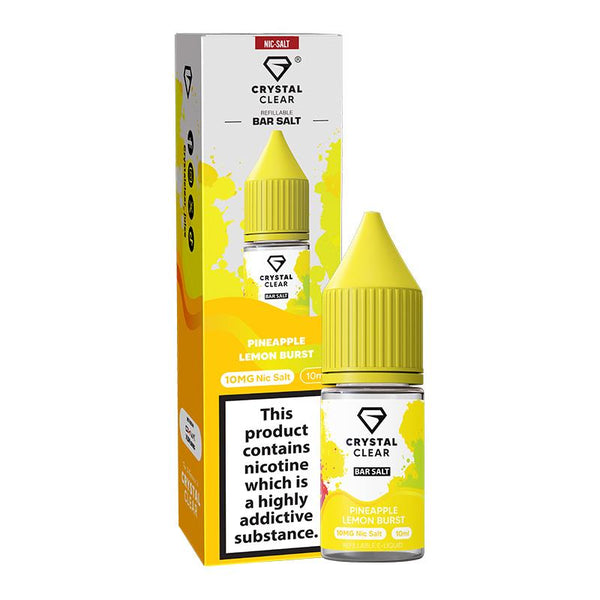 Pineapple Lemon Burst By Crystal Clear Salt 10ml
