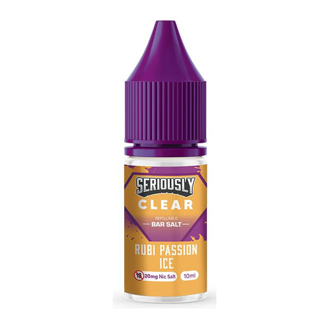 Rubi Passion Ice By Seriously Clear 10ml Nic Salt SDCC