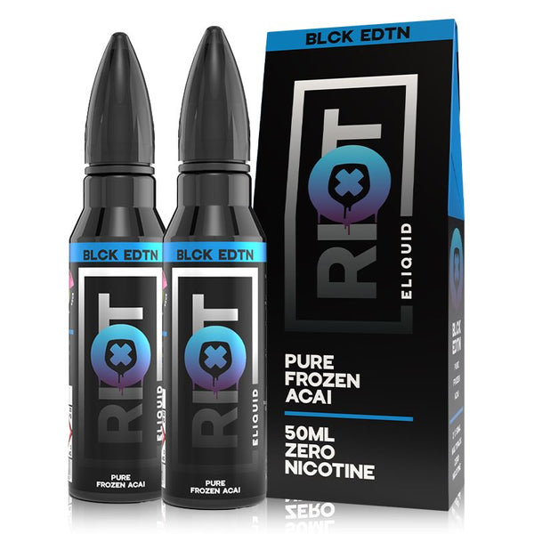 Pure Frozen Acai By Riot Squad BLCK EDTN Shortfill 2x50ml