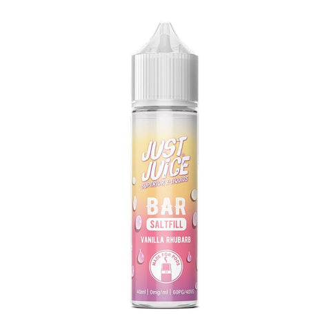 Vanilla Rhubarb By Just Juice Bar 40ml Shortfill Just Juice