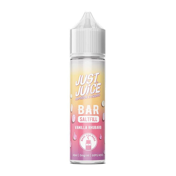 Vanilla Rhubarb By Just Juice Bar 40ml Shortfill Just Juice