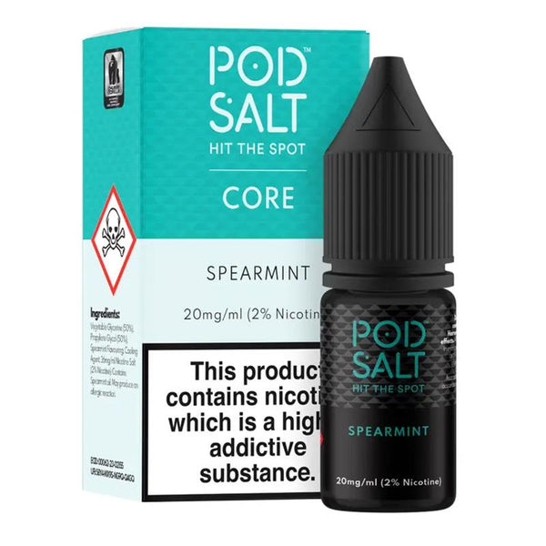 Spearmint By  Pod Salt Core  10ml
