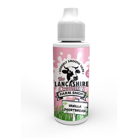 Vanilla Shortbread By The Lancashire Creamery Farm Shop 100ml Shortfill Lancashire Creamery