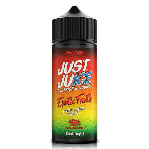 Lulo And Citrus Ice By Just Juice Exotic 100ml Shortfill Just Juice