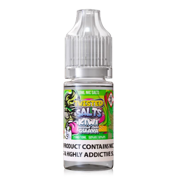 Kiwi Passion Fruit Guava By Twisted 10ml 20mg Salts