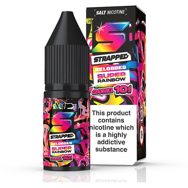 Super Rainbow By Strapped Reloaded Salts 10ml