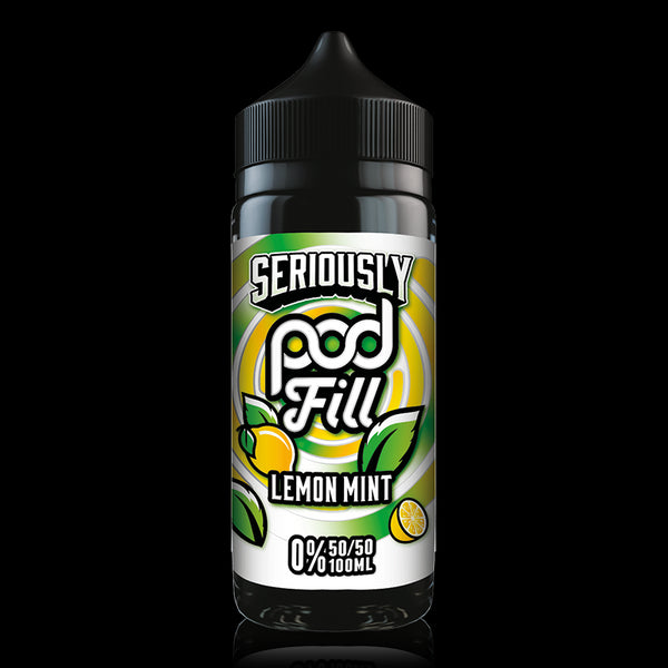 Lemon Mint By Seriously Pod Fill 100ml Shortfill