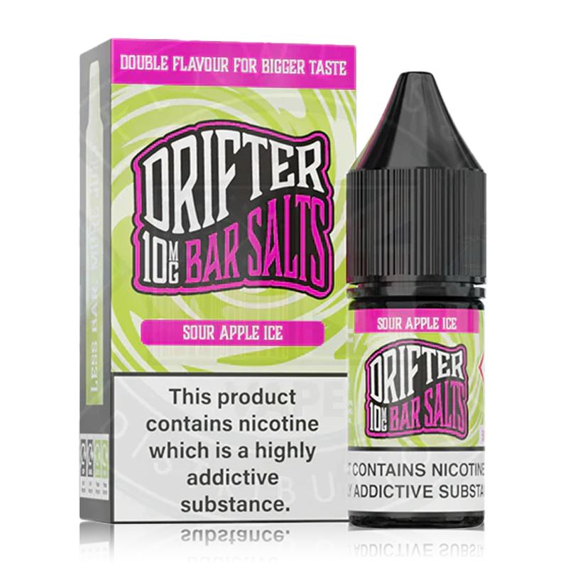 Sour Apple Ice By Drifter Bar Salts 10ml