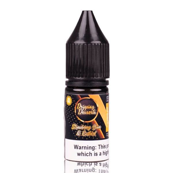 Strawberry Jam and Custard By Dripping Desserts Salt 10ml