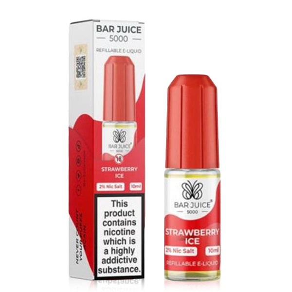 Strawberry Ice By Bar Juice 5000 Salt 10ml