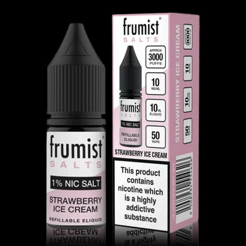 Strawberry ICE Cream By Frumist Salts 10ml 20mg (out of date) Out of Date