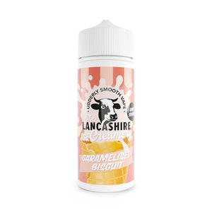 Caramalised Biscuit By The Lancashire Ice Creamery 100ml Shortfill