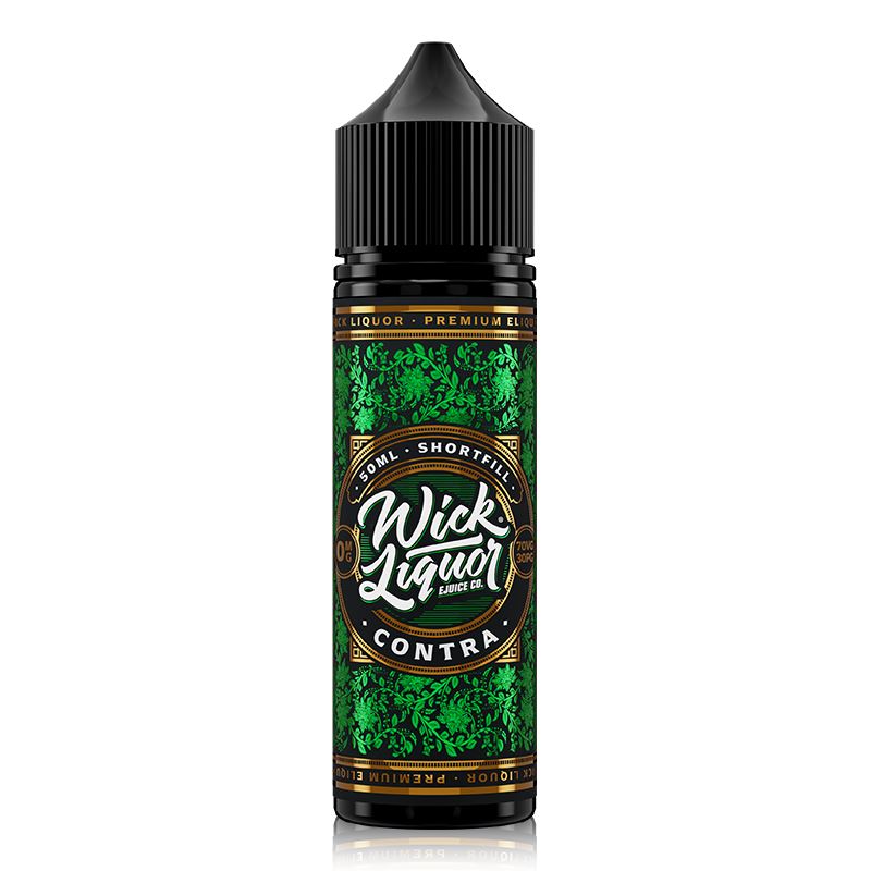 Contra By Wick Liquor 0mg Shortfill