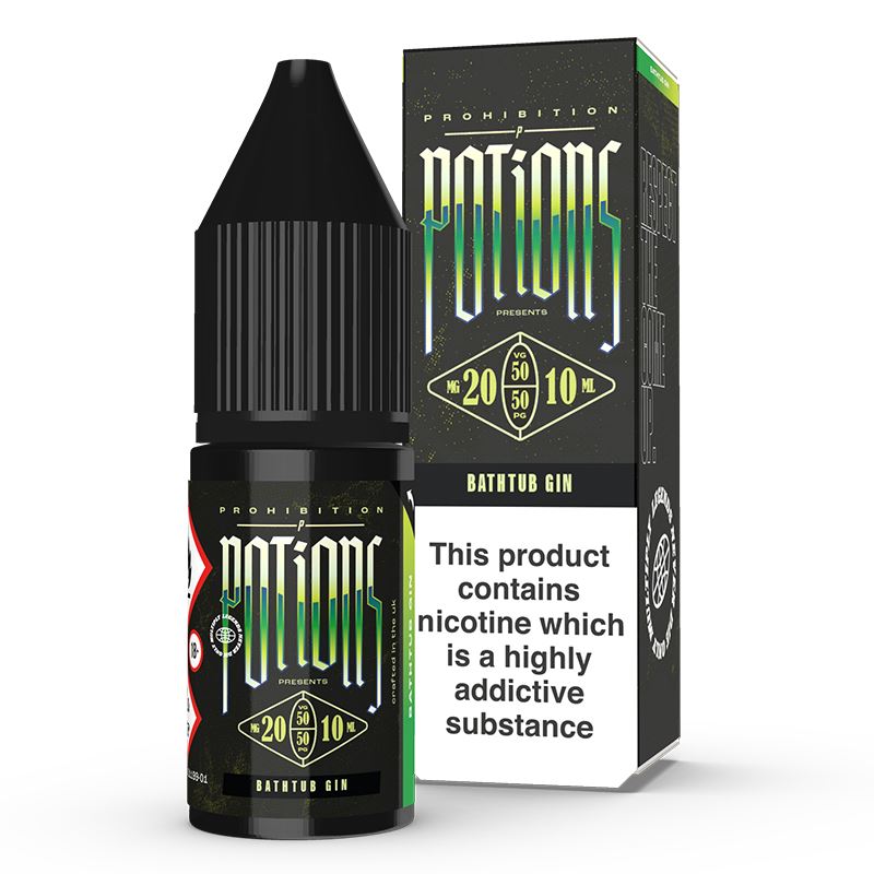 Bathtub Gin By Prohibition Potions Salt 10ml