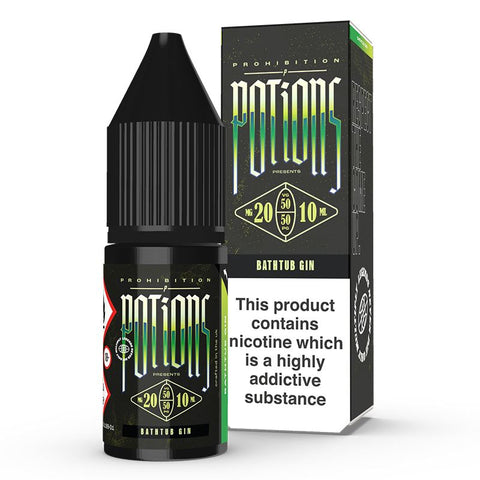 Bathtub Gin By Prohibition Potions Salt 10ml Prohibition Potions