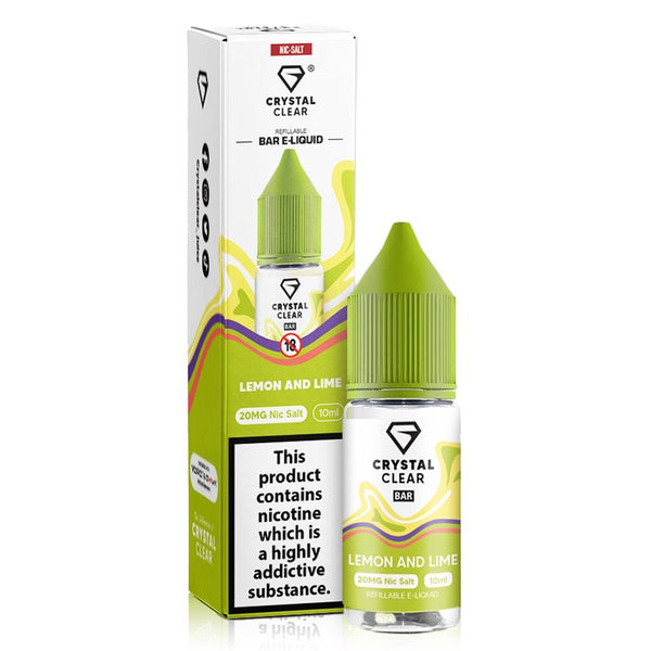Lemon and Lime By Crystal Clear Salt 10ml