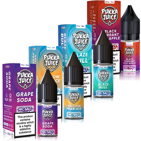 Pukka Juice 10ml Eliquids (out of date)