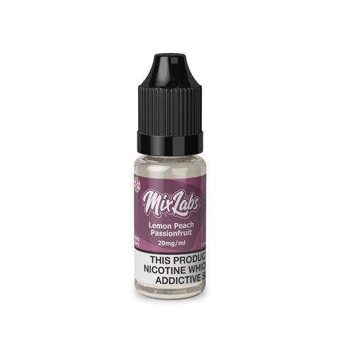 Lemon Peach Passionfruit 10ml By Mix Labs Nic Salt Mix Labs
