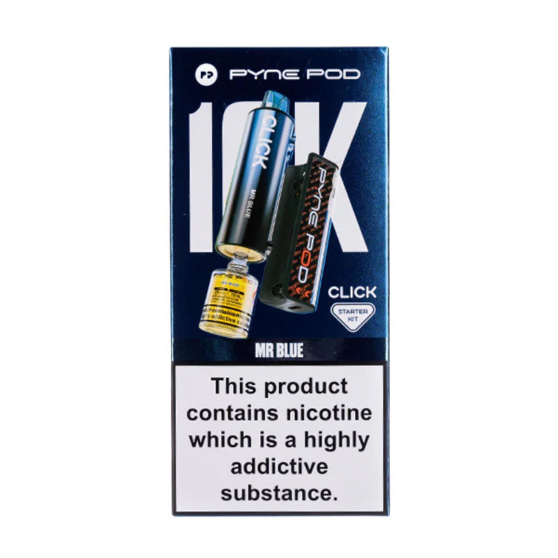 Click 10000 Puff Prefilled Pod Kit By Pyne