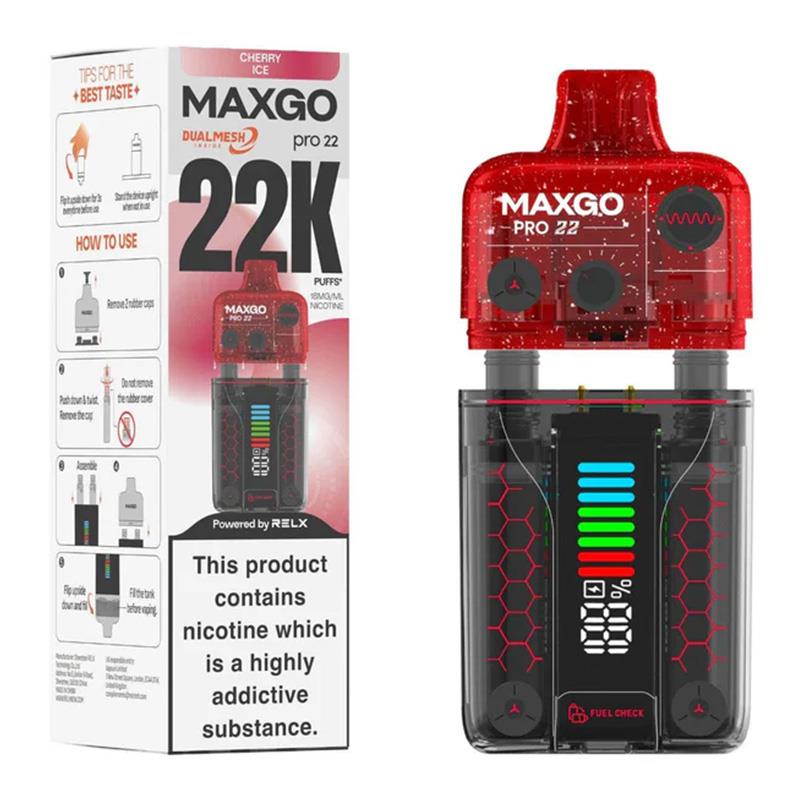 MAXGO Pro 22 Disposable Pod Kit By Relx