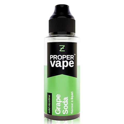 Grape Soda by Proper Vape 100ml Shortfill Zeus Juice