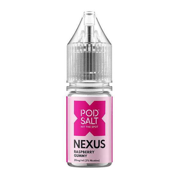 Raspberry Gummy By Nexus Pod Salt 10ml