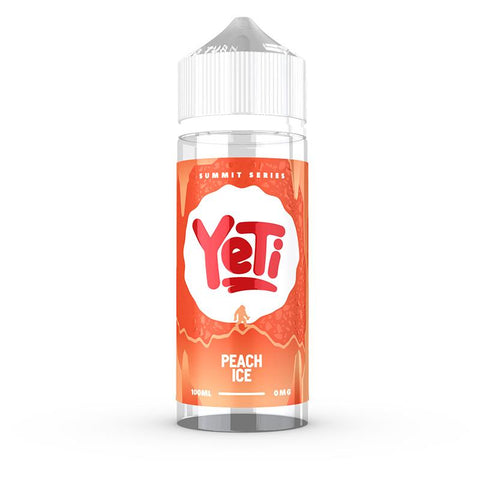 Peach Ice By Yeti Summit 100ml Shortfill