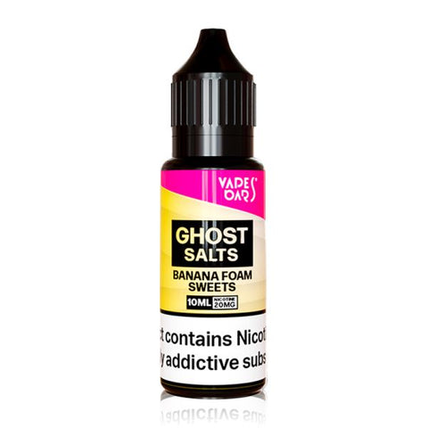Banana Foam Sweets 10ml By Ghost Salts Ghost Salts