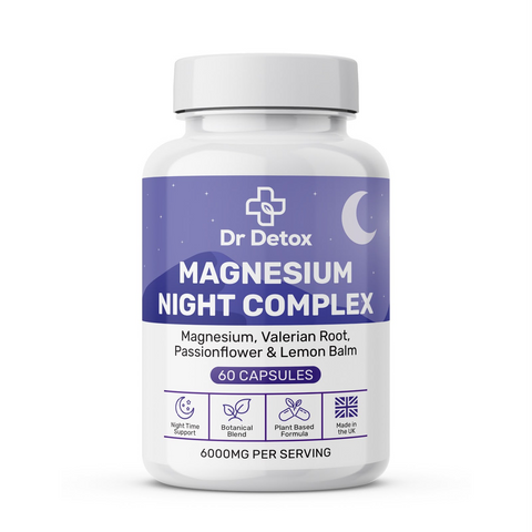 Magnesium Night Complex 60 Capsules By Dr Detox Dr Detox